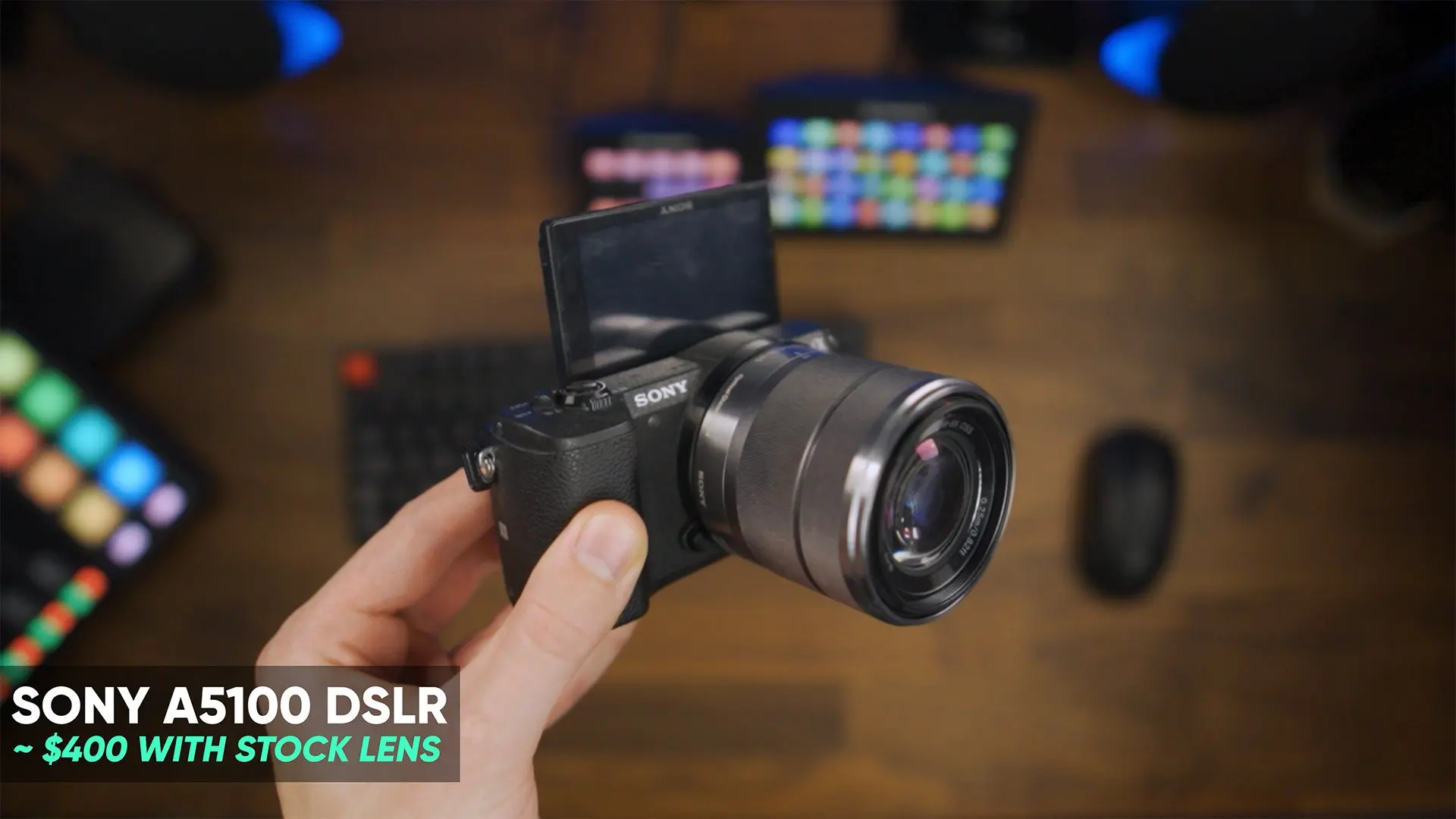 Sony a5100 with stock lens