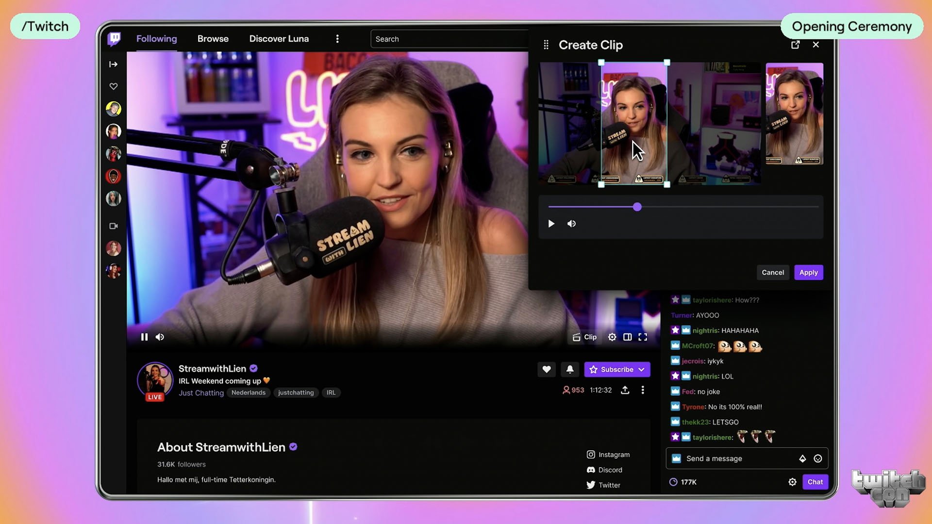 Twitch New Clip Creation Flow