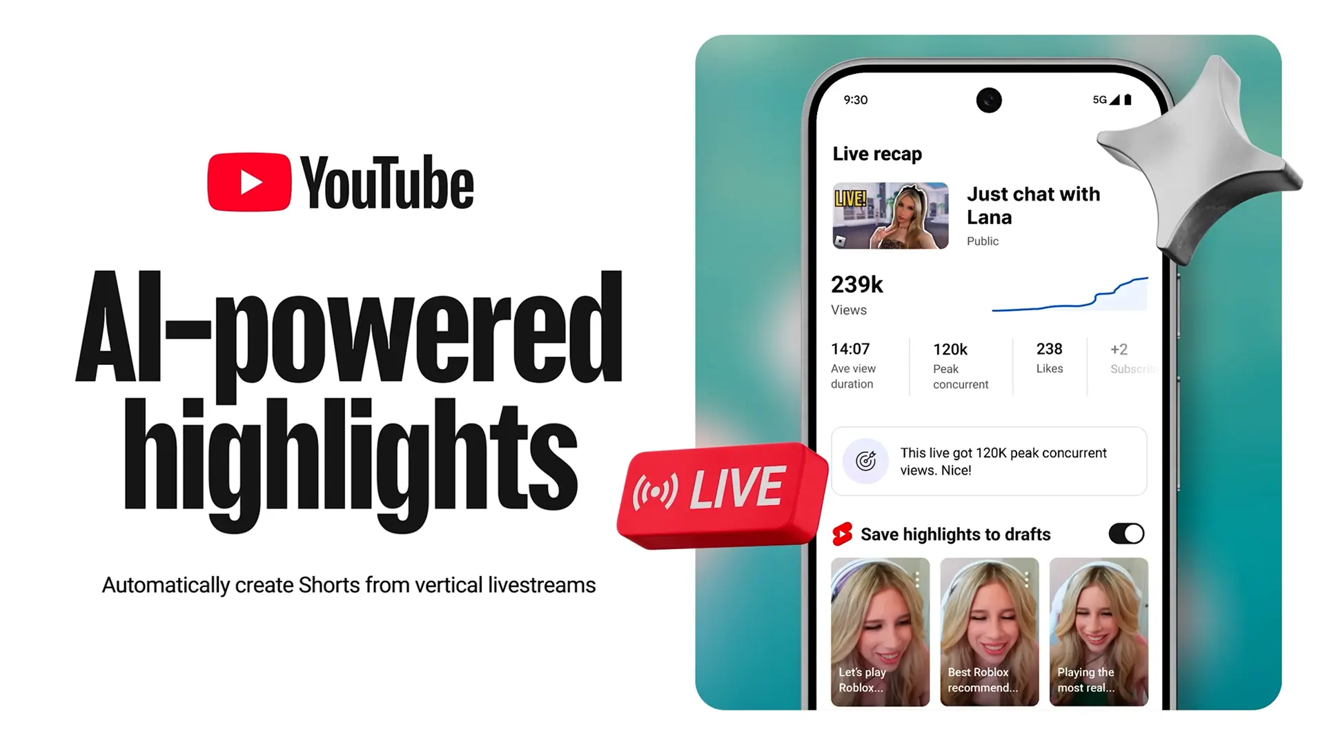 AI Powered Highlights on YouTube AI Powered Highlights on YouTube