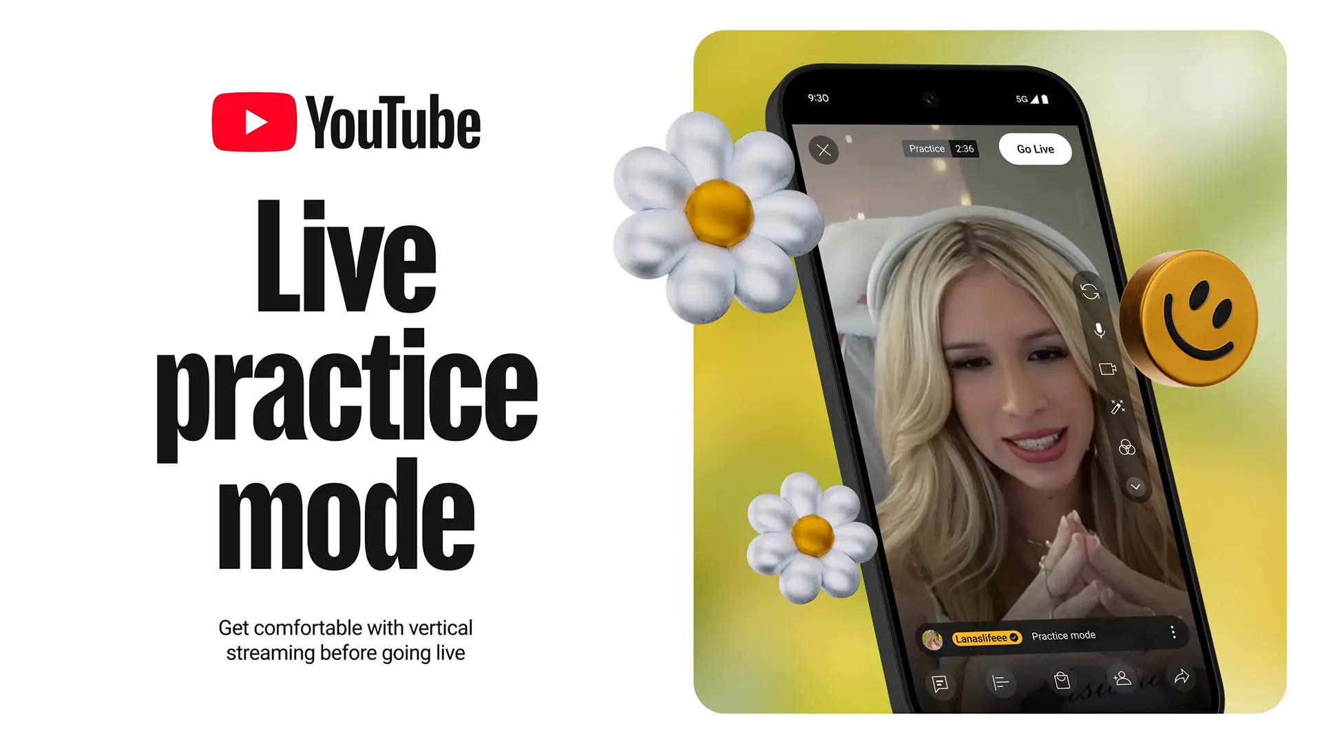 Live Practice Mode on YouTube Live Practice Mode on YouTube